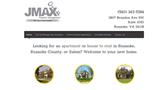 Desktop Screenshot of jmaxpropertymanagement.com